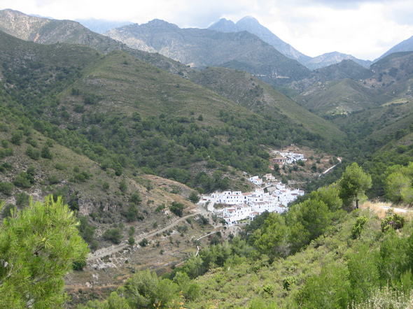 Hills in Granada.